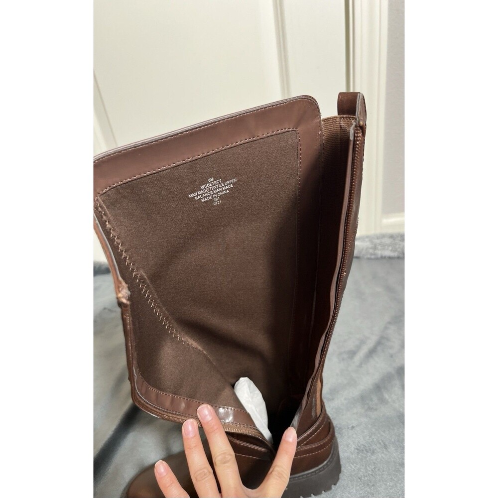 Women’s Guess Dark Brown 200 Knee High Boots Size 6 M - Picture 6 of 13